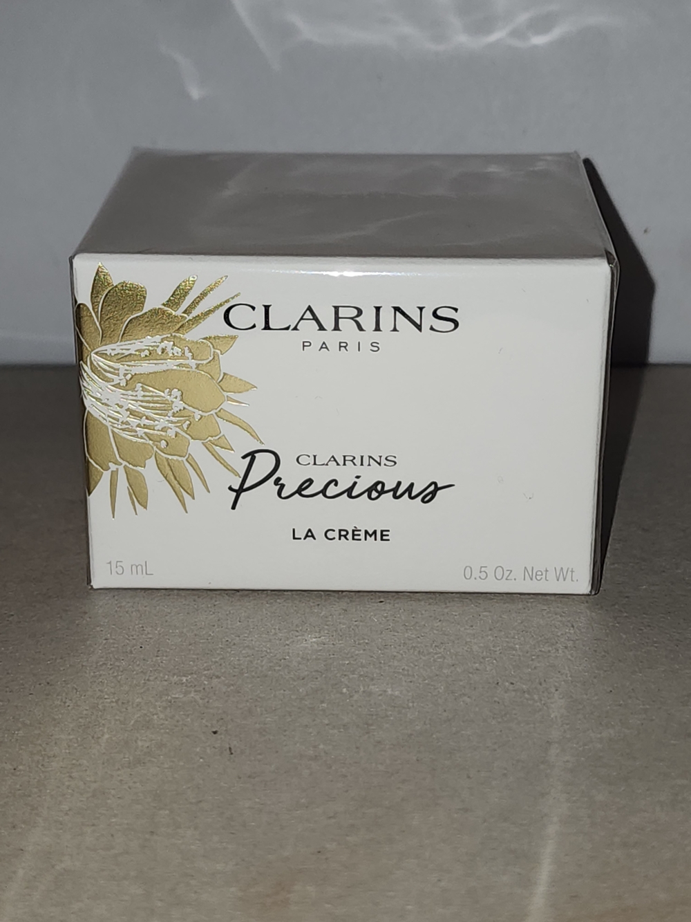 Clarins Precious La Crème - White & Gold Packaging